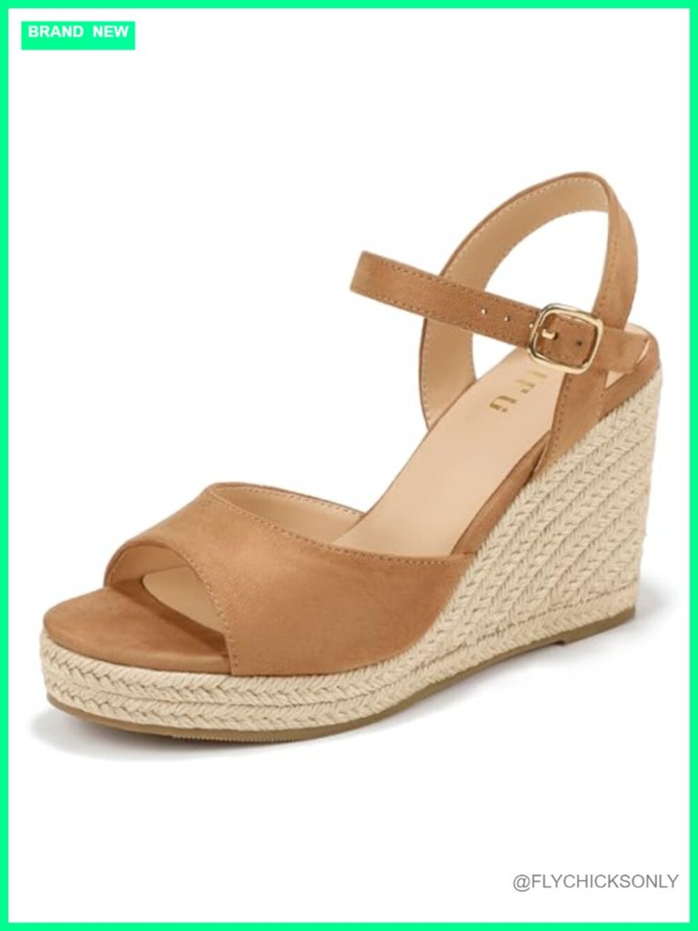 Espadrilles Wedge Sandals Platform Peep Toe Slingback Comfortable Summer Wedding